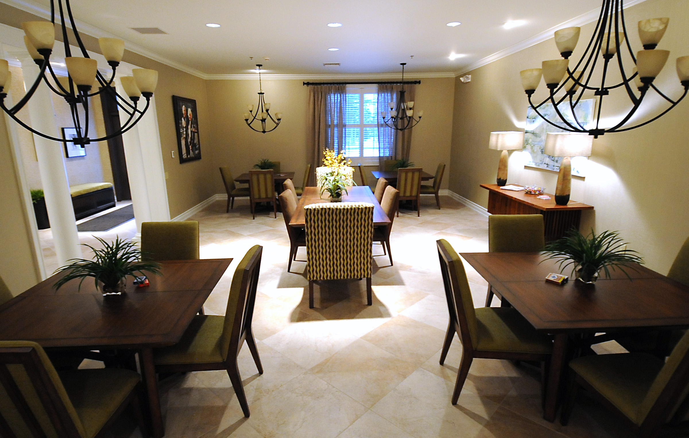 The Fisher House Dining Room